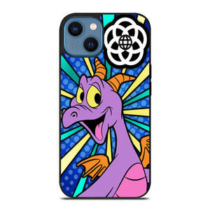 FIGMENT EPCOT DRAGON CARTOON iPhone 14 Case Cover FIGMENT EPCOT DRAGON CARTOON iPhone 14 Case Cover