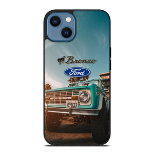 FORD BRONCO RETRO CAR LOGO iPhone 14 Case Cover