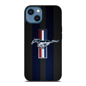 FORD MUSTANG STRIPE LOGO iPhone 14 Case Cover