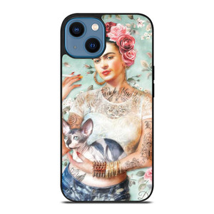 FRIDA KAHLO TATTOO iPhone 14 Case Cover