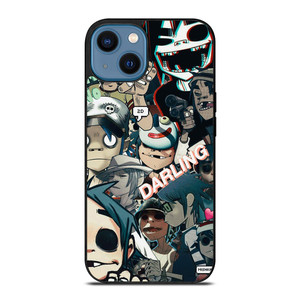 GORILLAZ 2D COLLAGE iPhone 14 Case Cover