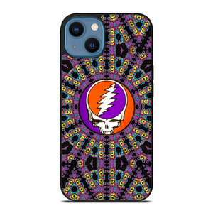 GRATEFUL DEAD PUPLE LOGO iPhone 14 Case Cover