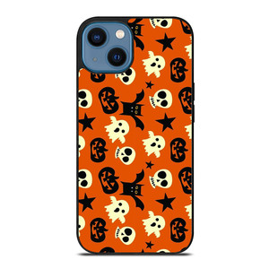 HALLOWEEN GHOST PATTERN iPhone 14 Case Cover
