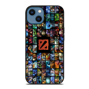 HEROES DOTA 2 COLLAGE iPhone 14 Case Cover HEROES DOTA 2 COLLAGE iPhone 14 Case Cover