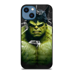 INCREDIBLE HULK CRACKS GLASS iPhone 14 Case Cover