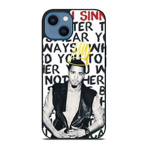 J COLE BORN SINNER QUOTES iPhone 14 Case Cover