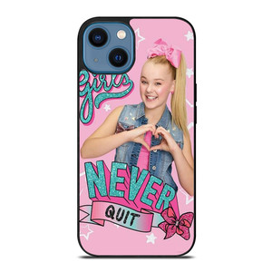 JOJO SIWA GIRL NEVER QUIT iPhone 14 Case Cover JOJO SIWA GIRL NEVER QUIT iPhone 14 Case Cover