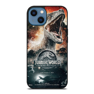 JURASSIC WORLD FALLEN KINGDOM POSTER iPhone 14 Case Cover JURASSIC WORLD FALLEN KINGDOM POSTER iPhone 14 Case Cover
