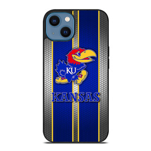 KANSAS JAYHAWKS ICON iPhone 14 Case Cover KANSAS JAYHAWKS ICON iPhone 14 Case Cover