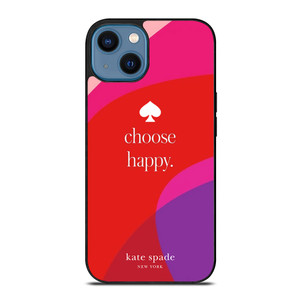 KATE SPADE CHOOSE HAPPY iPhone 14 Case Cover