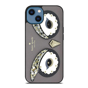 KATE SPADE OWL APPLIQUE iPhone 14 Case Cover KATE SPADE OWL APPLIQUE iPhone 14 Case Cover