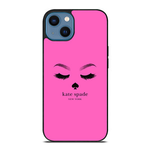 KATE SPADE PINK EYEBROW iPhone 14 Case Cover KATE SPADE PINK EYEBROW iPhone 14 Case Cover
