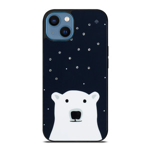 KATE SPADE SPARKLE POLLAR BEAR iPhone 14 Case Cover