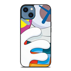 KAWS CARTOON ART iPhone 14 Case Cover KAWS CARTOON ART iPhone 14 Case Cover
