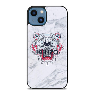 KENZO PARIS TIGER MARBLE iPhone 14 Case Cover