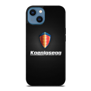 KOENIGSEGG CARBON LOGO iPhone 14 Case Cover KOENIGSEGG CARBON LOGO iPhone 14 Case Cover