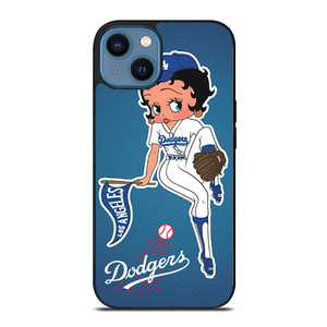 LA DODGERS X BETTY BOOP iPhone 14 Case Cover