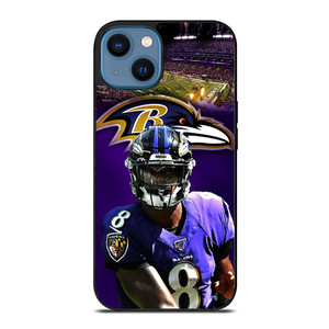 LAMAR JACKSON NFL BALTIMORE RAVENS iPhone 14 Case Cover LAMAR JACKSON NFL BALTIMORE RAVENS iPhone 14 Case Cover