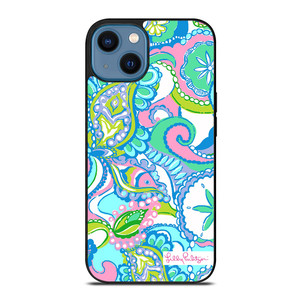 LILLY PULITZER NEW PATTERN iPhone 14 Case Cover LILLY PULITZER NEW PATTERN iPhone 14 Case Cover