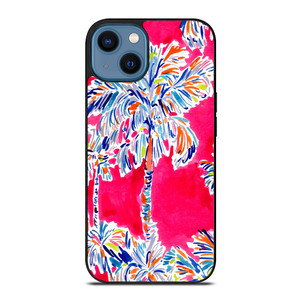 LILLY PULITZER RED VINTAGE iPhone 14 Case Cover
