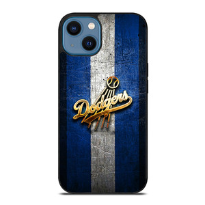 LOS ANGELES DODGERS GOLD LOGO iPhone 14 Case Cover LOS ANGELES DODGERS GOLD LOGO iPhone 14 Case Cover