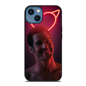 LUCIFER LOVE GLOW LAMP iPhone 14 Case Cover