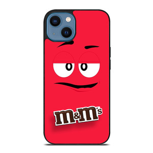 M&M'S CHOCOLATE MASCOT FACE iPhone 14 Case Cover M&M'S CHOCOLATE MASCOT FACE iPhone 14 Case Cover