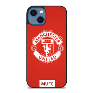 MANCHESTER UNITED FC RED DEVILS iPhone 14 Case Cover