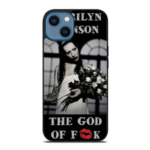 MARILYN MANSON THE GOD OF FUCK iPhone 14 Case Cover MARILYN MANSON THE GOD OF FUCK iPhone 14 Case Cover
