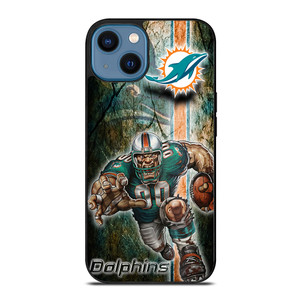 MIAMI DOLPHINS FOOTBALL iPhone 14 Case Cover