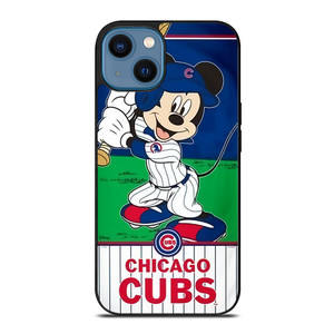 MICKEY MOUSE CHICAGO CUBS iPhone 14 Case Cover MICKEY MOUSE CHICAGO CUBS iPhone 14 Case Cover