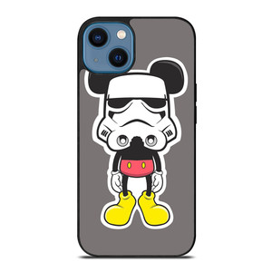MICKEY MOUSE STORMTROOPER STAR WARS iPhone 14 Case Cover MICKEY MOUSE STORMTROOPER STAR WARS iPhone 14 Case Cover