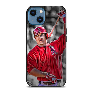 MIKE TROUT BASEBALL LOS ANGELES ANGELS iPhone 14 Case Cover