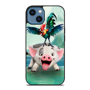 MOANA PUA PIG HEIHEI DISNEY iPhone 14 Case Cover MOANA PUA PIG HEIHEI DISNEY iPhone 14 Case Cover