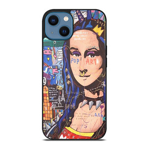 MONALISA ABSTRACT POP ART  iPhone 14 Case Cover