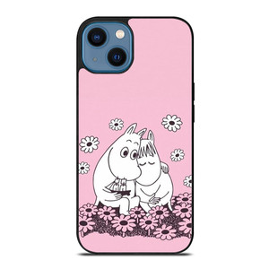 MOOMIN PINK iPhone 14 Case Cover MOOMIN PINK iPhone 14 Case Cover