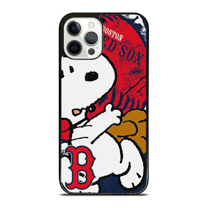 BOSTON RED SOX BASEBALL SNOOPY iPhone 12 Pro Case Cover BOSTON RED SOX BASEBALL SNOOPY iPhone 12 Pro Case Cover