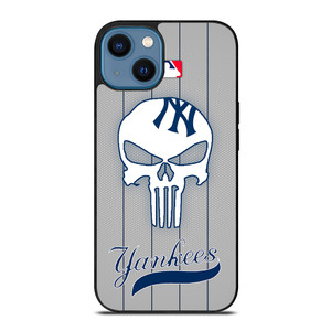 NEW YORK YANKEES THE PUNISHER MLB iPhone 14 Case Cover NEW YORK YANKEES THE PUNISHER MLB iPhone 14 Case Cover