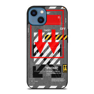 OFF WHITE ARROW DOWN iPhone 14 Case Cover OFF WHITE ARROW DOWN iPhone 14 Case Cover
