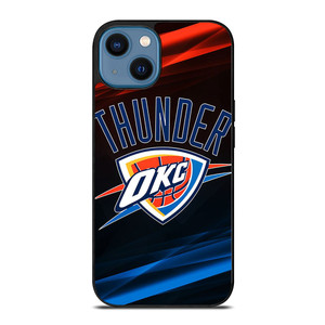 OKLAHOMA CITY THUNDER LOGO iPhone 14 Case Cover