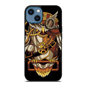 OWL STEAMPUNK iPhone 14 Case Cover OWL STEAMPUNK iPhone 14 Case Cover