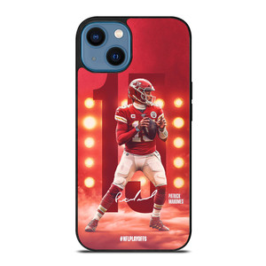 PATRICK MAHOMES 15 KANSAS CITY CHIEFS iPhone 14 Case Cover PATRICK MAHOMES 15 KANSAS CITY CHIEFS iPhone 14 Case Cover