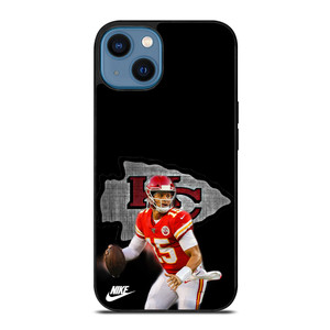 PATRICK MAHOMES NIKE KC CHIEFS iPhone 14 Case Cover PATRICK MAHOMES NIKE KC CHIEFS iPhone 14 Case Cover