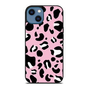 PINK LEOPARD PATTERN iPhone 14 Case Cover PINK LEOPARD PATTERN iPhone 14 Case Cover