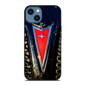 PONTIAC CAR METAL EMBLEM iPhone 14 Case Cover