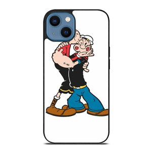 POPEYE AND OLIVE LOVE iPhone 14 Case Cover POPEYE AND OLIVE LOVE iPhone 14 Case Cover