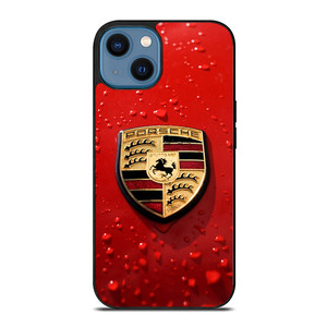 PORSCHE LOGO EMBLEM iPhone 14 Case Cover PORSCHE LOGO EMBLEM iPhone 14 Case Cover