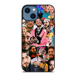 POST MALONE RAPPER COLLAGE iPhone 14 Case Cover