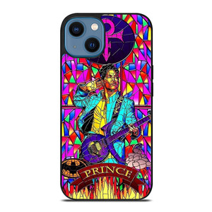 PRINCE PURPLE RAIN MOZAIK iPhone 14 Case Cover PRINCE PURPLE RAIN MOZAIK iPhone 14 Case Cover