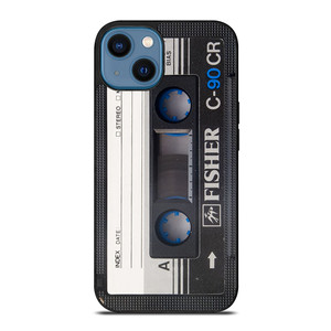 RETRO CASSETTE TAPE C-90 CR iPhone 14 Case Cover RETRO CASSETTE TAPE C-90 CR iPhone 14 Case Cover